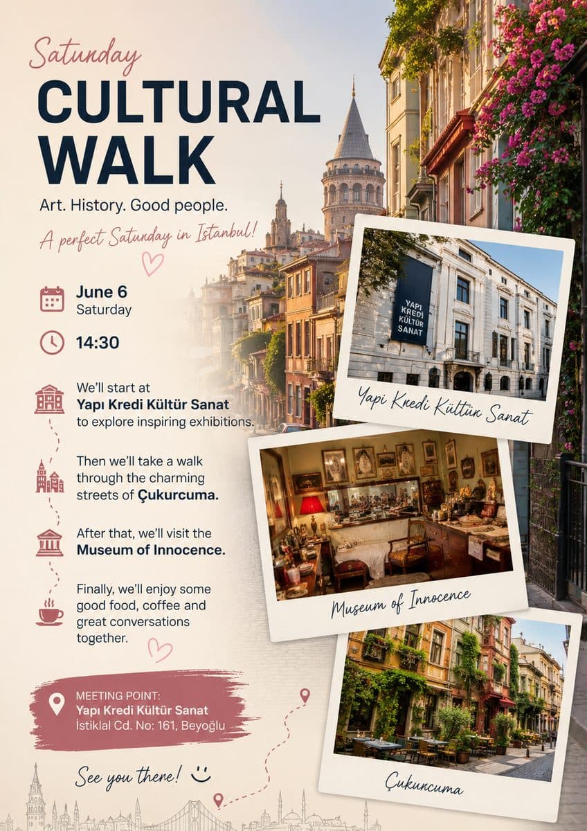 Art Walk in Beyoglu