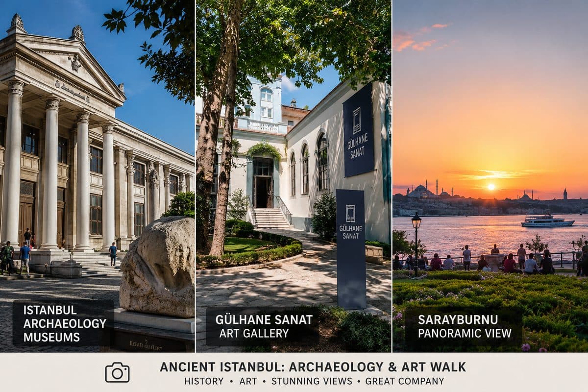 ๐๏ธ Ancient Istanbul: Archaeology & Art Walk