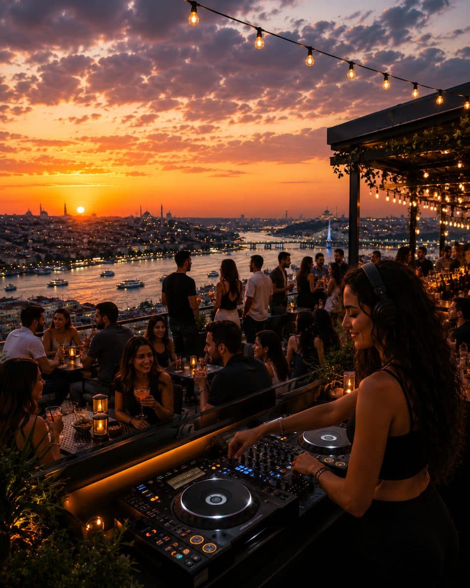 Sunset Afterwork in Beyoglu