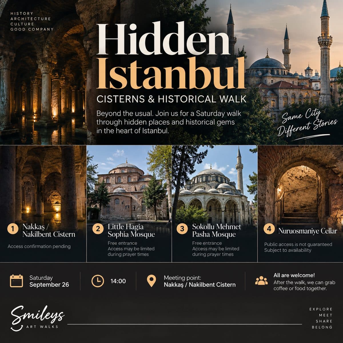 Hidden Istanbul: Cisterns & History