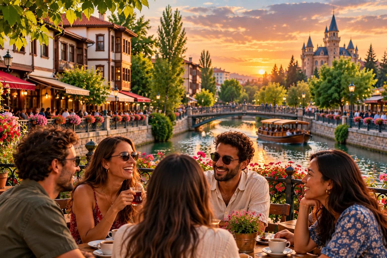 Eskişehir at golden hour